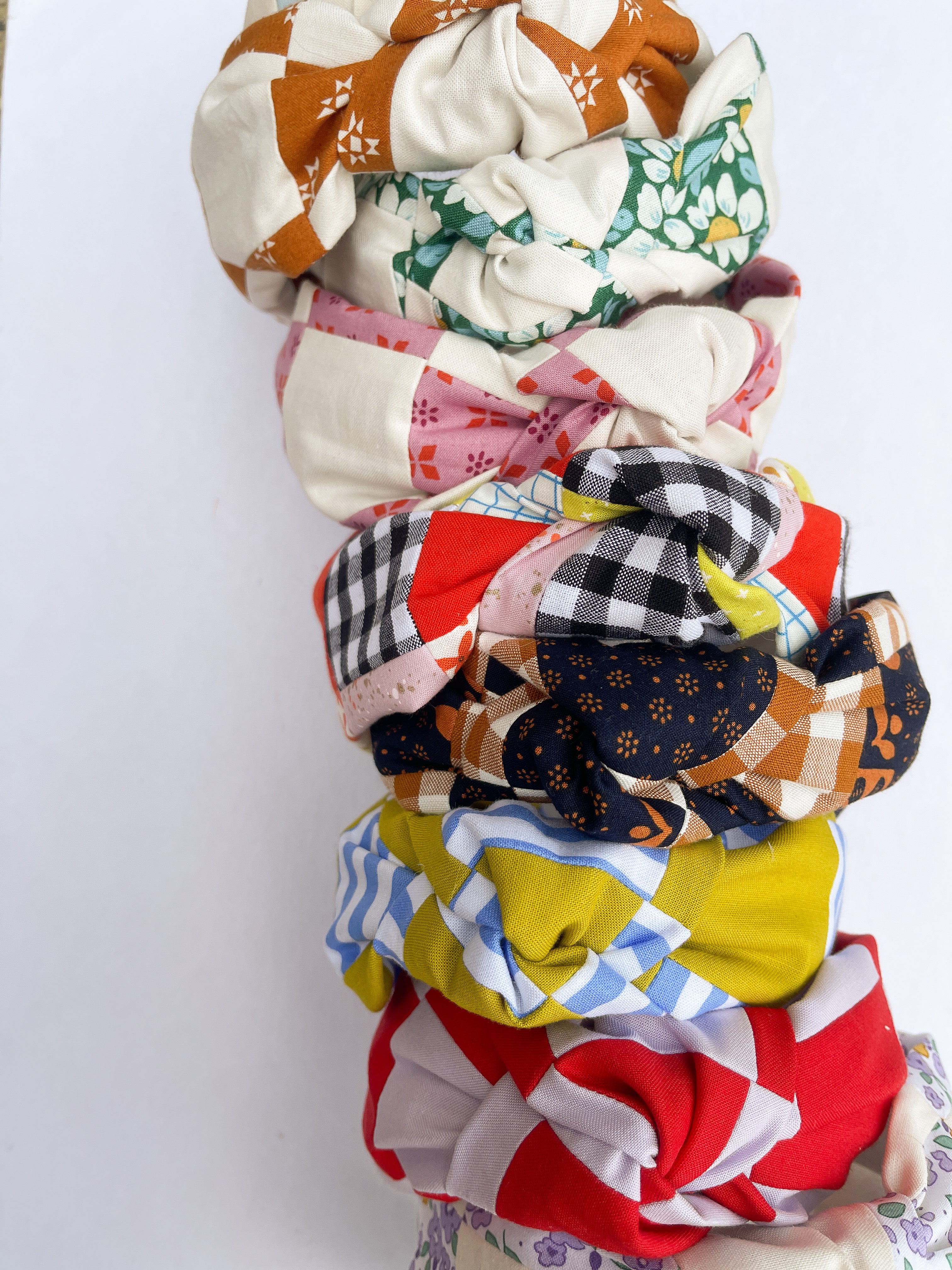 Quilted Topknot Headbands GETZ MADE