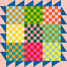 Load image into Gallery viewer, Six Squared Quilt Pattern