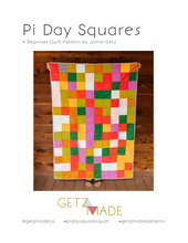 Load image into Gallery viewer, Pi Day Squares Quilt Pattern