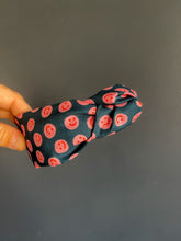Load image into Gallery viewer, Smiley Smiles Topknot Headband
