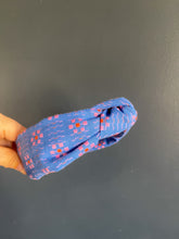 Load image into Gallery viewer, Karin Floral in Cobalt Topknot Headband
