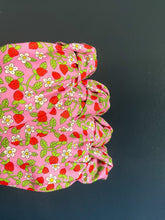 Load image into Gallery viewer, Liberty Strawberries and Cream Topknot Headband

