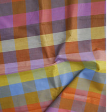 Load image into Gallery viewer, Party Dress Plaid in Wildflower Topknot Headband
