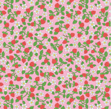 Load image into Gallery viewer, Liberty Strawberries and Cream Topknot Headband
