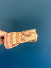 Load image into Gallery viewer, Sun Stripes in Date Shake Topknot Headband

