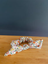 Load image into Gallery viewer, Pumpkin Blossom Bow Scrunchie
