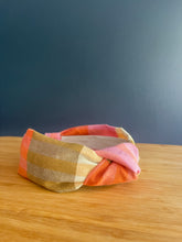 Load image into Gallery viewer, Maja Stripe in Midsommar Topknot Headband
