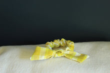 Load image into Gallery viewer, Pickle Kitchen Window Woven Bow Scrunchie
