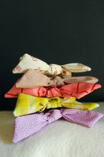 Load image into Gallery viewer, Pickle Kitchen Window Woven Bow Scrunchie
