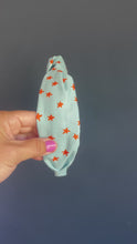 Load and play video in Gallery viewer, Starry in Polar Topknot Headband
