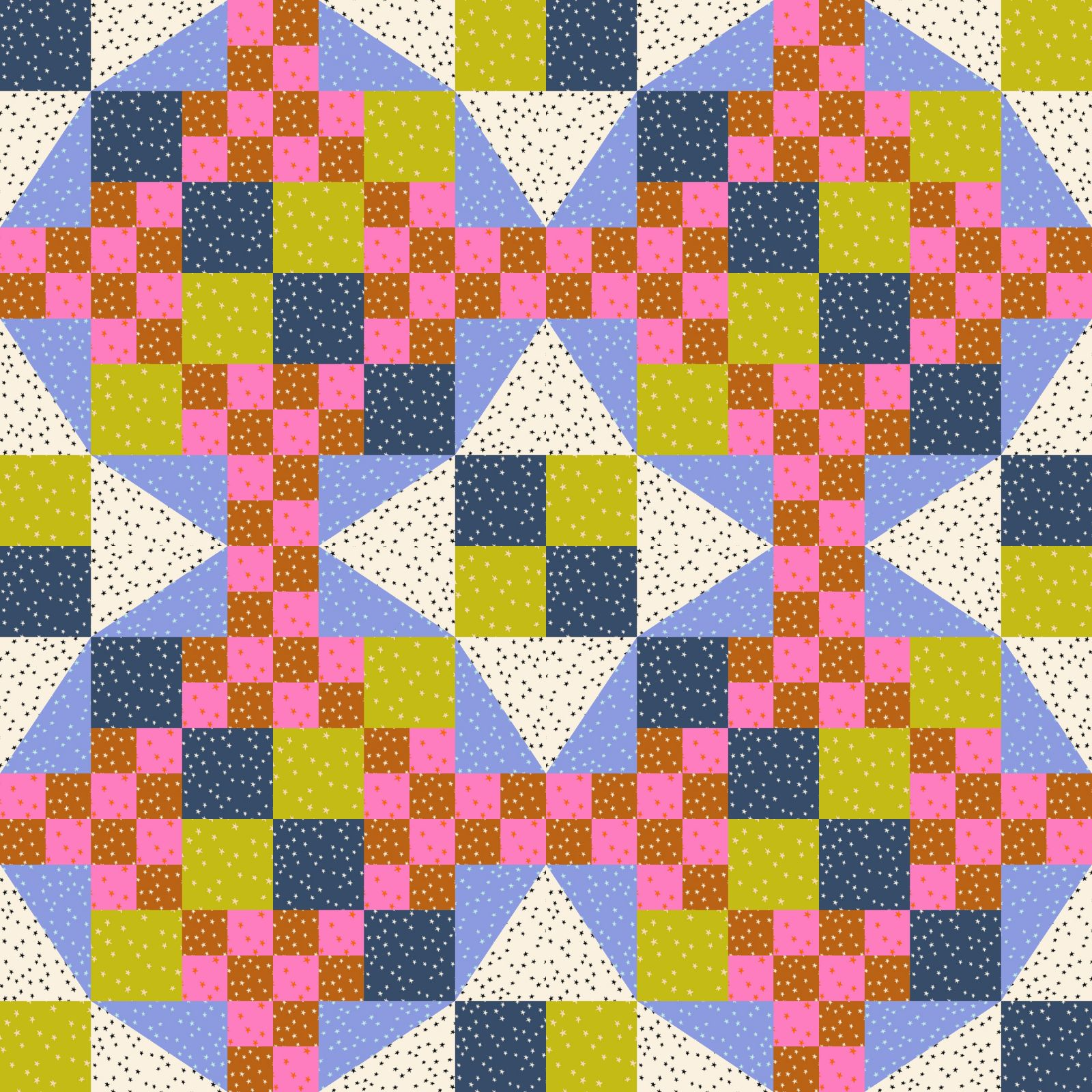 Checkers Pattern Loop Checkers Everywhere Quilt Pattern – GETZ MADE