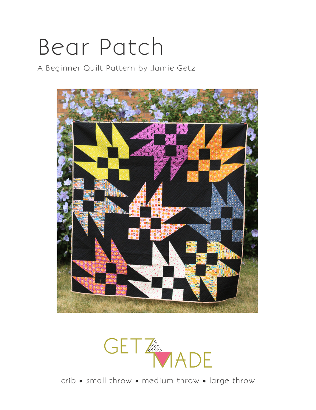 Bear Patch Quilt Pattern