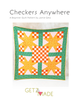 Load image into Gallery viewer, Checkers Anywhere Quilt Pattern
