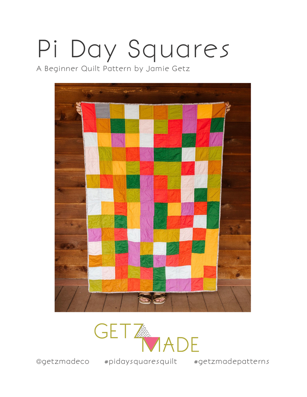 Pi Day Squares Quilt Pattern